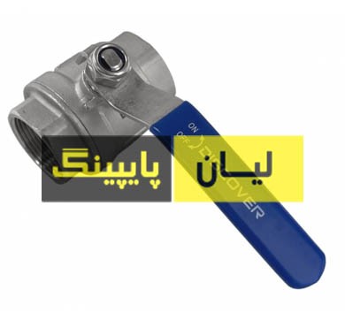 شیر گازی استنلس استیل 1000 وگ ساکت ولد دو تیکه استنلس استیل 304 اروپایی